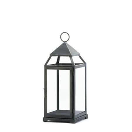 Eastwind Gifts 10016944 Rustic Silver Contemporary Lantern